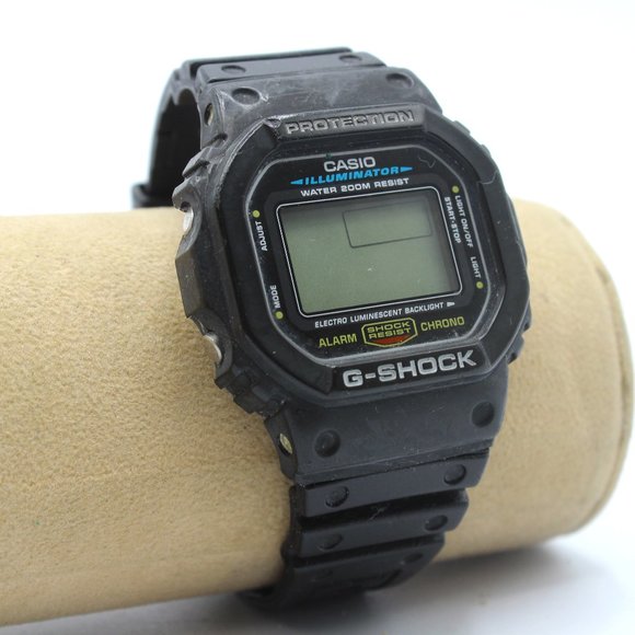 Casio G-shock DW-5600BB-1ER Black Illuminator Watch Shock